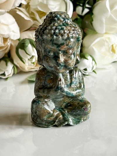 BABY BUDDAH OF RUBY KYANITE Revive In Style Vintage Furniture Painted Refinished Redesign Beautiful One of a Kind Artistic Antique Unique Home Decor Interior Design French Country Shabby Chic Cottage Farmhouse Grandmillenial Coastal Chalk Paint Metallic Glam Eclectic Quality Dovetailed Rustic Furniture Painter Pinterest Bedroom Living Room Entryway Kitchen Home Trends House Styles Decorating ideas