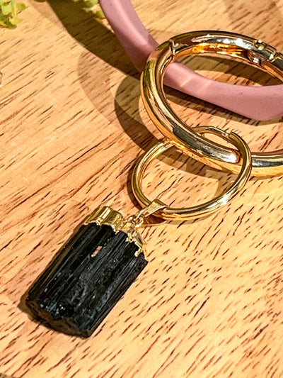 BLACK TOURMALINE KEYCHAIN Revive In Style Vintage Furniture Painted Refinished Redesign Beautiful One of a Kind Artistic Antique Unique Home Decor Interior Design French Country Shabby Chic Cottage Farmhouse Grandmillenial Coastal Chalk Paint Metallic Glam Eclectic Quality Dovetailed Rustic Furniture Painter Pinterest Bedroom Living Room Entryway Kitchen Home Trends House Styles Decorating ideas