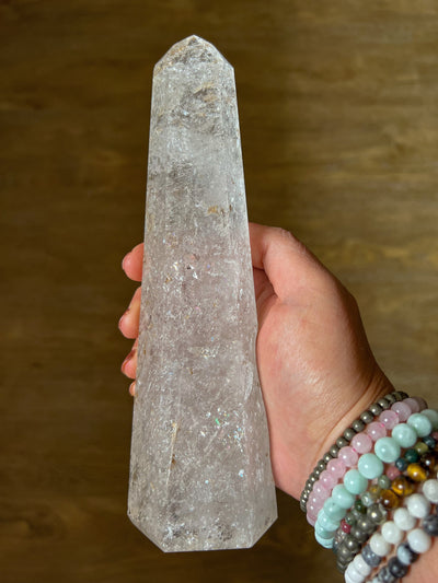 CLEAR CRACKLE QUARTZ TOWERS Revive In Style Vintage Furniture Painted Refinished Redesign Beautiful One of a Kind Artistic Antique Unique Home Decor Interior Design French Country Shabby Chic Cottage Farmhouse Grandmillenial Coastal Chalk Paint Metallic Glam Eclectic Quality Dovetailed Rustic Furniture Painter Pinterest Bedroom Living Room Entryway Kitchen Home Trends House Styles Decorating ideas