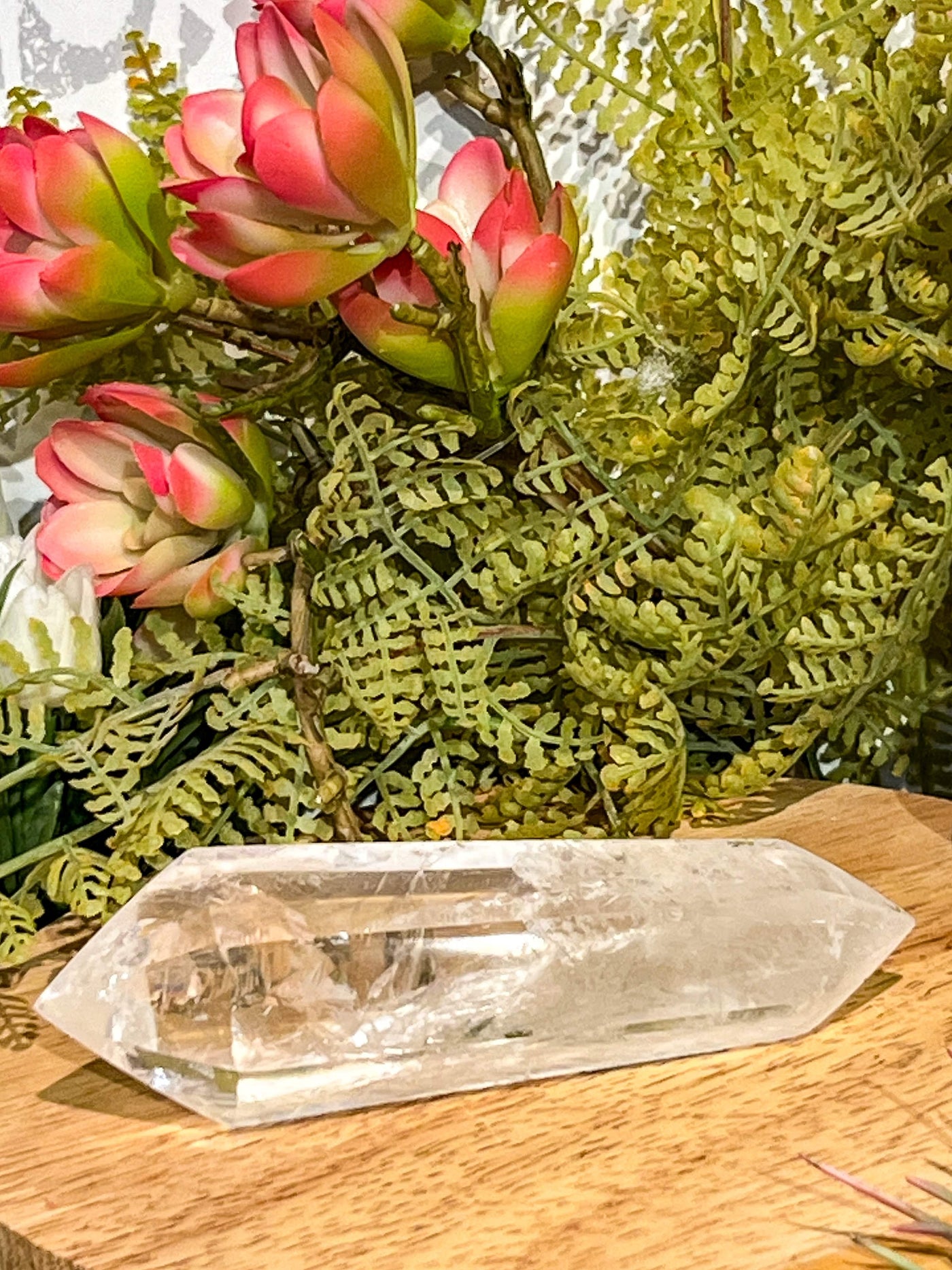 CLEAR QUARTZ DOUBLE TERMINATED POINT Revive In Style Vintage Furniture Painted Refinished Redesign Beautiful One of a Kind Artistic Antique Unique Home Decor Interior Design French Country Shabby Chic Cottage Farmhouse Grandmillenial Coastal Chalk Paint Metallic Glam Eclectic Quality Dovetailed Rustic Furniture Painter Pinterest Bedroom Living Room Entryway Kitchen Home Trends House Styles Decorating ideas