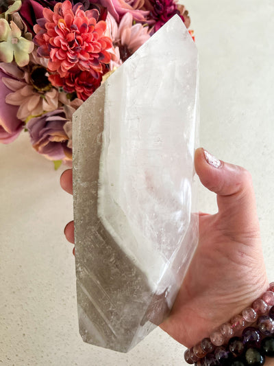CLEAR & SMOKEY QUARTZ ABSTRACT FREEFORM Revive In Style Vintage Furniture Painted Refinished Redesign Beautiful One of a Kind Artistic Antique Unique Home Decor Interior Design French Country Shabby Chic Cottage Farmhouse Grandmillenial Coastal Chalk Paint Metallic Glam Eclectic Quality Dovetailed Rustic Furniture Painter Pinterest Bedroom Living Room Entryway Kitchen Home Trends House Styles Decorating ideas