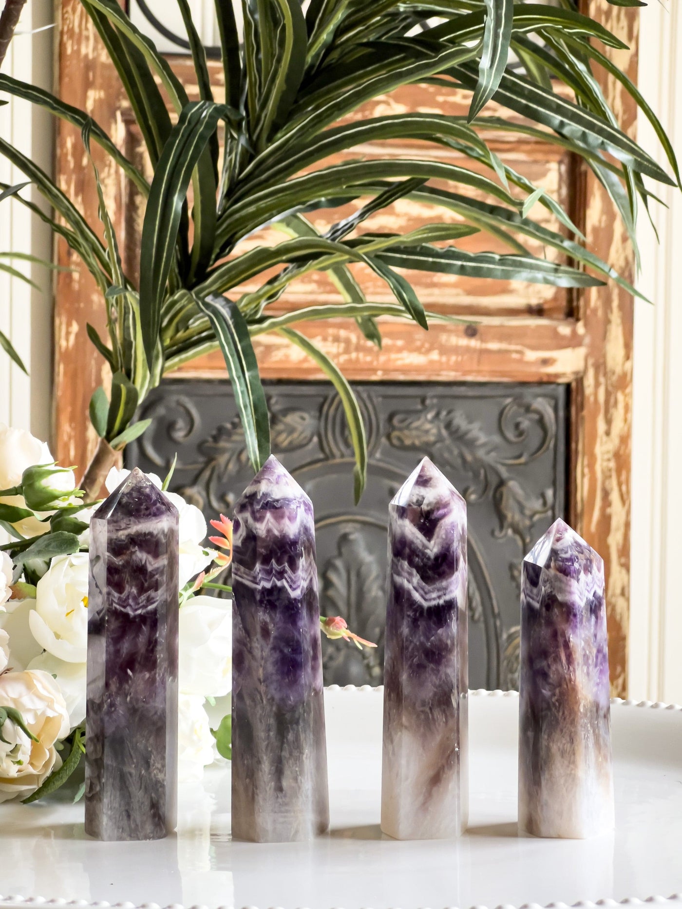 DREAM CHEVRON AMETHYST TOWERS Revive In Style Vintage Furniture Painted Refinished Redesign Beautiful One of a Kind Artistic Antique Unique Home Decor Interior Design French Country Shabby Chic Cottage Farmhouse Grandmillenial Coastal Chalk Paint Metallic Glam Eclectic Quality Dovetailed Rustic Furniture Painter Pinterest Bedroom Living Room Entryway Kitchen Home Trends House Styles Decorating ideas