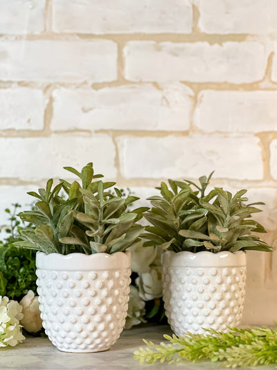 FAUX GREENERY IN MILKGLASS INSPIRED POTS (SET OF 2) Revive In Style Vintage Furniture Painted Refinished Redesign Beautiful One of a Kind Artistic Antique Unique Home Decor Interior Design French Country Shabby Chic Cottage Farmhouse Grandmillenial Coastal Chalk Paint Metallic Glam Eclectic Quality Dovetailed Rustic Furniture Painter Pinterest Bedroom Living Room Entryway Kitchen Home Trends House Styles Decorating ideas