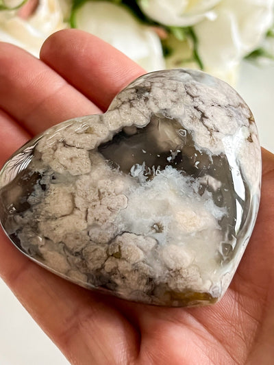FLOWER AGATE PALM HEART Revive In Style Vintage Furniture Painted Refinished Redesign Beautiful One of a Kind Artistic Antique Unique Home Decor Interior Design French Country Shabby Chic Cottage Farmhouse Grandmillenial Coastal Chalk Paint Metallic Glam Eclectic Quality Dovetailed Rustic Furniture Painter Pinterest Bedroom Living Room Entryway Kitchen Home Trends House Styles Decorating ideas