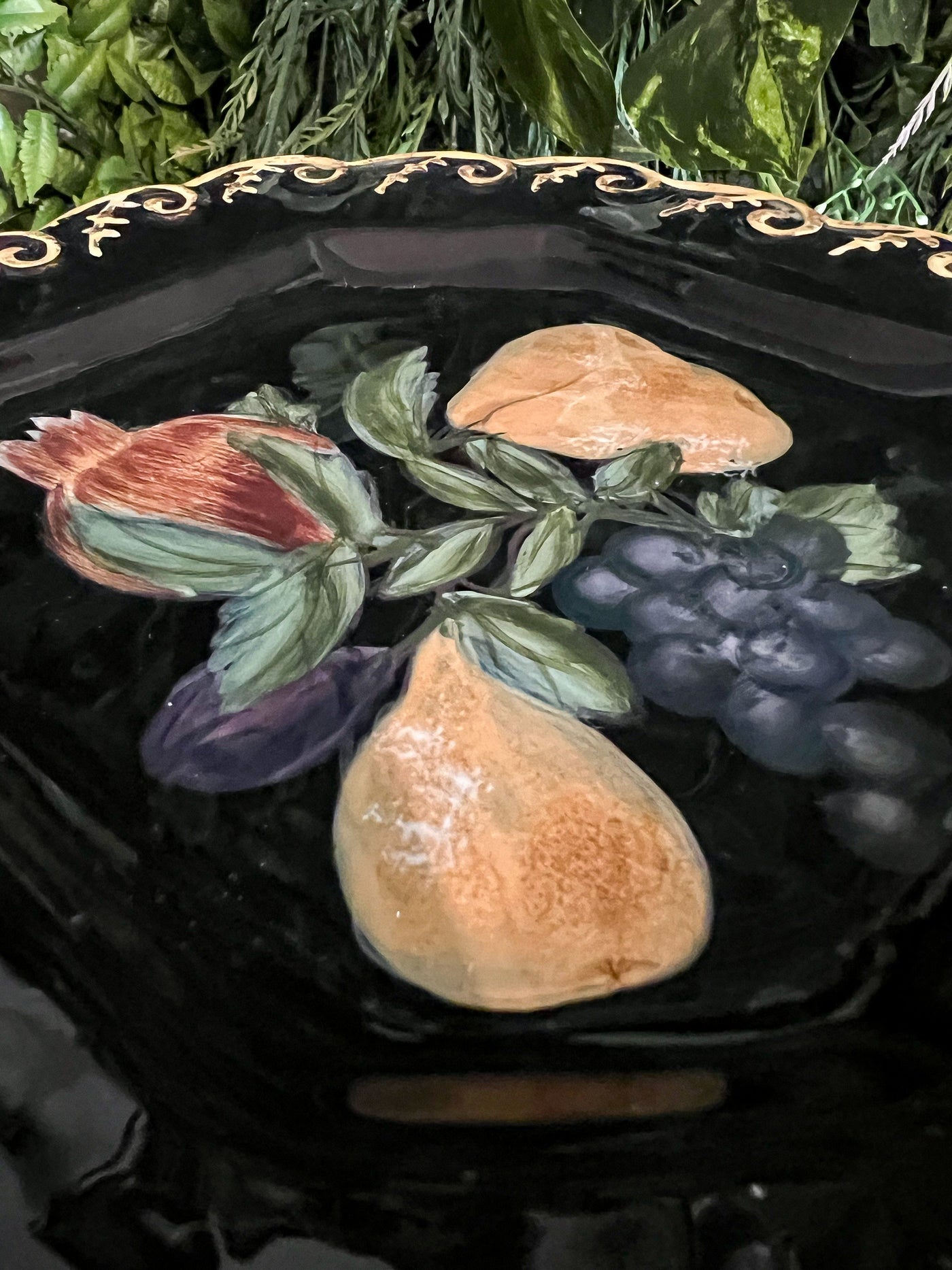 FRENCH COUNTRY POMPEII DESSERT / SALAD DISHES BY RAYMOND WAITES - SET OF 6 Revive In Style Vintage Furniture Painted Refinished Redesign Beautiful One of a Kind Artistic Antique Unique Home Decor Interior Design French Country Shabby Chic Cottage Farmhouse Grandmillenial Coastal Chalk Paint Metallic Glam Eclectic Quality Dovetailed Rustic Furniture Painter Pinterest Bedroom Living Room Entryway Kitchen Home Trends House Styles Decorating ideas