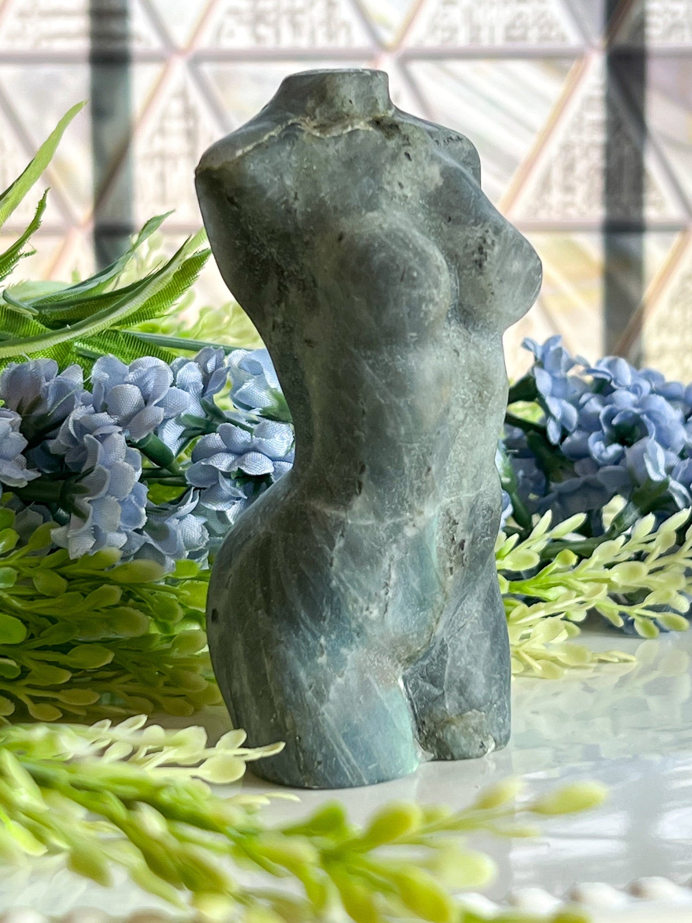 LABRADORITE WOMAN BODY CARVING Revive In Style Vintage Furniture Painted Refinished Redesign Beautiful One of a Kind Artistic Antique Unique Home Decor Interior Design French Country Shabby Chic Cottage Farmhouse Grandmillenial Coastal Chalk Paint Metallic Glam Eclectic Quality Dovetailed Rustic Furniture Painter Pinterest Bedroom Living Room Entryway Kitchen Home Trends House Styles Decorating ideas
