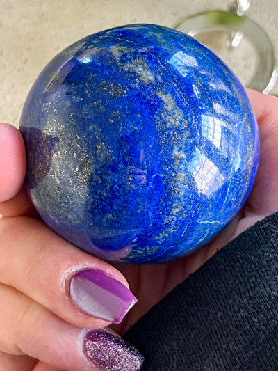 LAPIS LAZULI SPHERE Revive In Style Vintage Furniture Painted Refinished Redesign Beautiful One of a Kind Artistic Antique Unique Home Decor Interior Design French Country Shabby Chic Cottage Farmhouse Grandmillenial Coastal Chalk Paint Metallic Glam Eclectic Quality Dovetailed Rustic Furniture Painter Pinterest Bedroom Living Room Entryway Kitchen Home Trends House Styles Decorating ideas