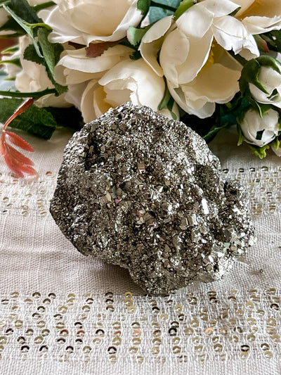 PERUVIAN PYRITE CLUSTERS Revive In Style Vintage Furniture Painted Refinished Redesign Beautiful One of a Kind Artistic Antique Unique Home Decor Interior Design French Country Shabby Chic Cottage Farmhouse Grandmillenial Coastal Chalk Paint Metallic Glam Eclectic Quality Dovetailed Rustic Furniture Painter Pinterest Bedroom Living Room Entryway Kitchen Home Trends House Styles Decorating ideas