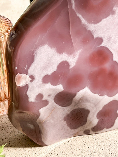 PINK BANDED CALCITE FREEFORMS (RARE VEIN) Revive In Style Vintage Furniture Painted Refinished Redesign Beautiful One of a Kind Artistic Antique Unique Home Decor Interior Design French Country Shabby Chic Cottage Farmhouse Grandmillenial Coastal Chalk Paint Metallic Glam Eclectic Quality Dovetailed Rustic Furniture Painter Pinterest Bedroom Living Room Entryway Kitchen Home Trends House Styles Decorating ideas