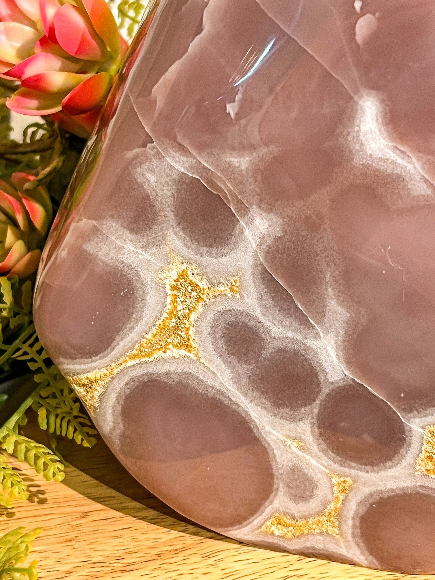 PINK BANDED CALCITE FREEFORMS (RARE VEIN) Revive In Style Vintage Furniture Painted Refinished Redesign Beautiful One of a Kind Artistic Antique Unique Home Decor Interior Design French Country Shabby Chic Cottage Farmhouse Grandmillenial Coastal Chalk Paint Metallic Glam Eclectic Quality Dovetailed Rustic Furniture Painter Pinterest Bedroom Living Room Entryway Kitchen Home Trends House Styles Decorating ideas