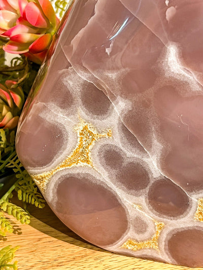 PINK BANDED CALCITE FREEFORMS (RARE VEIN) Revive In Style Vintage Furniture Painted Refinished Redesign Beautiful One of a Kind Artistic Antique Unique Home Decor Interior Design French Country Shabby Chic Cottage Farmhouse Grandmillenial Coastal Chalk Paint Metallic Glam Eclectic Quality Dovetailed Rustic Furniture Painter Pinterest Bedroom Living Room Entryway Kitchen Home Trends House Styles Decorating ideas