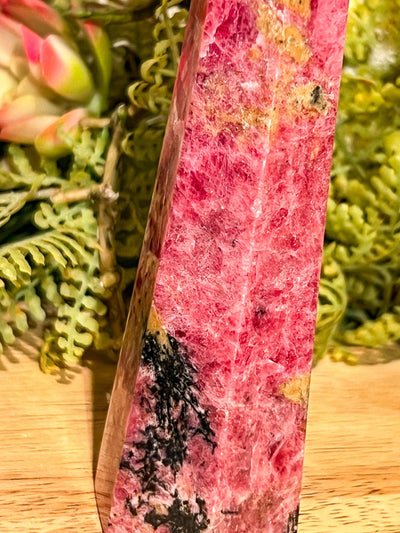 RHODONITE OBELISK Revive In Style Vintage Furniture Painted Refinished Redesign Beautiful One of a Kind Artistic Antique Unique Home Decor Interior Design French Country Shabby Chic Cottage Farmhouse Grandmillenial Coastal Chalk Paint Metallic Glam Eclectic Quality Dovetailed Rustic Furniture Painter Pinterest Bedroom Living Room Entryway Kitchen Home Trends House Styles Decorating ideas
