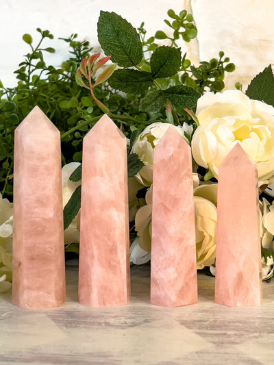 ROSE QUARTZ TOWERS Revive In Style Vintage Furniture Painted Refinished Redesign Beautiful One of a Kind Artistic Antique Unique Home Decor Interior Design French Country Shabby Chic Cottage Farmhouse Grandmillenial Coastal Chalk Paint Metallic Glam Eclectic Quality Dovetailed Rustic Furniture Painter Pinterest Bedroom Living Room Entryway Kitchen Home Trends House Styles Decorating ideas