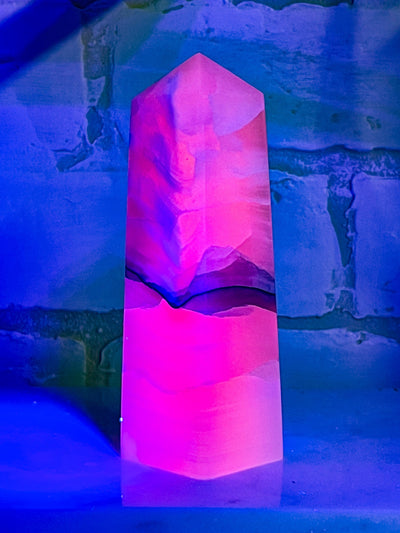 SMOKEY PINK CALCITE TOWER Revive In Style Vintage Furniture Painted Refinished Redesign Beautiful One of a Kind Artistic Antique Unique Home Decor Interior Design French Country Shabby Chic Cottage Farmhouse Grandmillenial Coastal Chalk Paint Metallic Glam Eclectic Quality Dovetailed Rustic Furniture Painter Pinterest Bedroom Living Room Entryway Kitchen Home Trends House Styles Decorating ideas