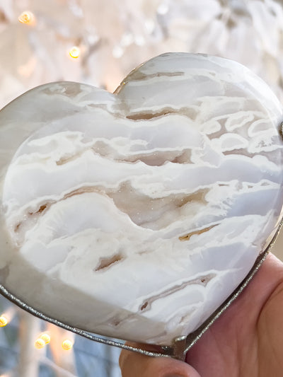 SNOW AGATE HEARTS ON STAND Revive In Style Vintage Furniture Painted Refinished Redesign Beautiful One of a Kind Artistic Antique Unique Home Decor Interior Design French Country Shabby Chic Cottage Farmhouse Grandmillenial Coastal Chalk Paint Metallic Glam Eclectic Quality Dovetailed Rustic Furniture Painter Pinterest Bedroom Living Room Entryway Kitchen Home Trends House Styles Decorating ideas